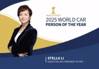 Executiva da BYD, Stella Li, é eleita Personalidade Mundial do Ano