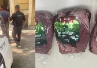 Funcionário é preso após furtar peças de picanha de mercado imagem