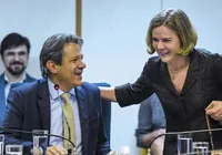 Gleisi liga para Haddad após ser anunciada ministra