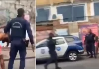 Guarda municipal atira no rosto de homem no Pelourinho; assista vídeo