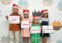 Hemoba faz campanha de Natal para incentivar doação de sangue