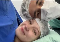 Isabel Veloso dá à luz a Arthur durante tratamento contra o câncer imagem