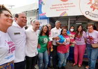 Jerônimo acompanha trabalho em centrais de catadores de recicláveis no Carnaval