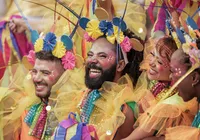 Lavagem da Funceb abre o Carnaval no Circuito Batatinha no Pelourinho imagem