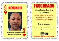 Líder do tráfico no Nordeste de Amaralina entra pro Baralho do Crime