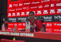 Lucas Halter é apresentado ao Vitória e afirma: "Já me sinto em casa" imagem
