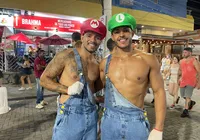 Mario e Luigi' caem na folia no Carnaval de Salvador: "Repaginada" imagem
