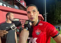 Neris valoriza empate do Vitória e reforça: "Não tem nada de errado" imagem
