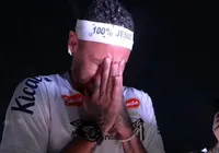 Neymar se emociona em retorno ao Santos: "Dia muito especial" imagem