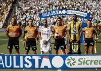 Neymar tem estreia discreta como titular no empate do Santos imagem