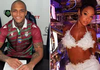 Novo affair: Rafaela Moreira é vista com ex-jogador de futebol