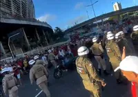 PM se pronuncia após denúncias de agressão a torcedores do Vitória imagem