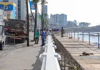 Passarela para ambulantes já está sendo montada no circuito Barra-Ondina