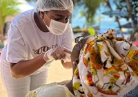 Praias de Salvador recebem campanha de prevenção de câncer em lábios imagem