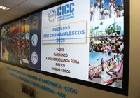 Pré-Carnaval: SSP ativa centro de monitoramento por câmeras imagem