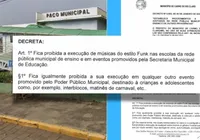 Prefeitura mineira proíbe funk em escolas e festas públicas