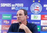 Rogério Ceni avalia estreia de reforços do Bahia em goleada