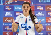 Time feminino do Bahia anuncia contratação de zagueira imagem