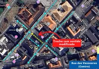 Trânsito será modificado no Centro a partir desta sexta imagem