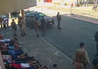 VÍDEO: grupo de torcida organizada do Vitória é detido por vandalismo imagem
