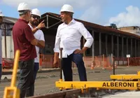 VLT de Salvador: obras avançam e Jerônimo faz vistoria técnica