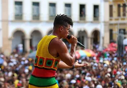 Ensaio do Olodum anima o Pelourinho - Imagem