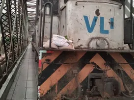 Prefeitura de Cachoeira detalha descarrilamento em ponte - Imagem