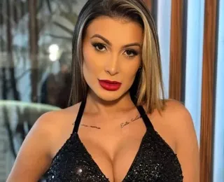 Andressa Urach se derrete por Cristiano Ronaldo: "Deus desenhou"