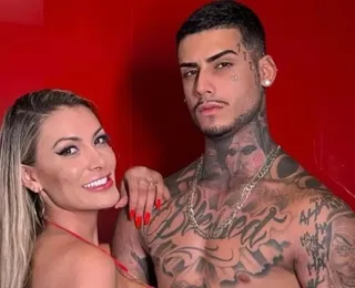 Andressa Urach revela se faz beijo grego no namorado: “Ideia”