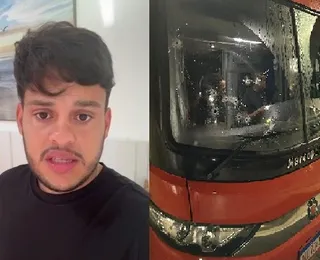 Thiago Aquino reage após tiros a ônibus da sua banda: "Assustado"