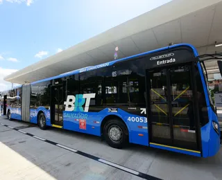 BRT de Salvador recebe dois ônibus articulados com capacidade ampliada