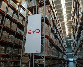 BYD foca no pós-venda e expande centro de distribuição de peças