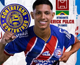 Bahia anuncia contratação de Erick Pulga, artilheiro da Série B