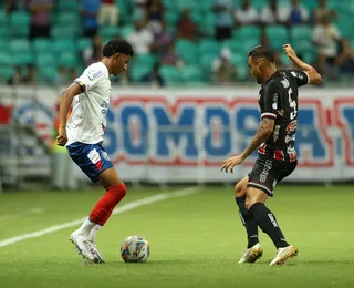 Bahia decepciona, perde para o Atlético e segue sem marcar no Baianão