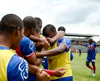 Bahia vence de virada no mata-mata e avança para 3ª fase da Copinha