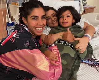 Bela Gil compartilha visita a Preta Gil no hospital: "Brasil te ama"