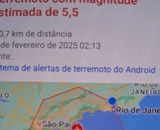 Brasileiros recebem alerta de terremoto no celular; veja locais