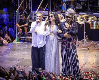 Carlinhos Brown recebeu Caetano Veloso e Tribalistas; veja fotos