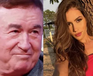 Miss de 22 anos confirma namoro com Amado Batista: "Apaixonada"