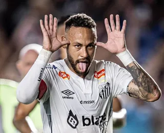 Com show de Thaciano e Neymar, Santos vence Água Santa pelo Paulistão