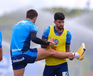 Com treino único, Bahia encerra preparação de olho no clássico Ba-Vi