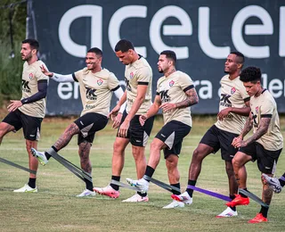 Com treino único, Vitória está pronto para encarar o Colo-Colo