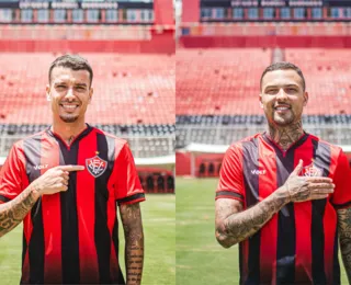 Corinthians e mais cinco: dupla do Vitória já jogou junta em outros seis clubes