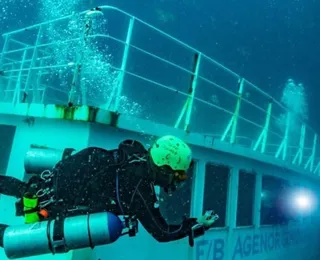 Da necessidade à curiosidade: o Juracy vira vedete no fundo do mar