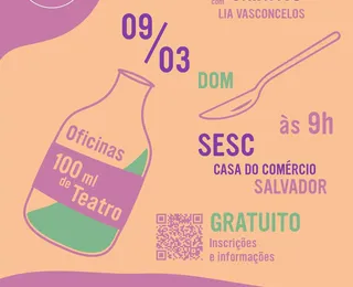 Despertar Criativo: oficina de teatro abre inscrições em Salvador