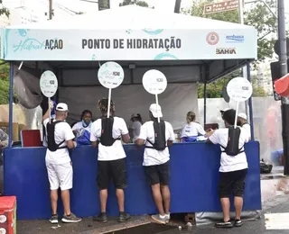 Embasa instala ilhas de hidratação durante o Carnaval de Salvador