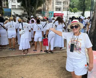 Eterna Juventude: grupo da terceira idade curte Lavagem do Bonfim