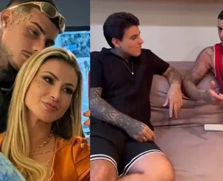 Filho e namorado de Andressa Urach se unem para vídeo adulto