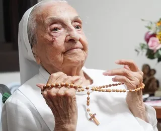 Freira brasileira se torna pessoa mais velha do mundo