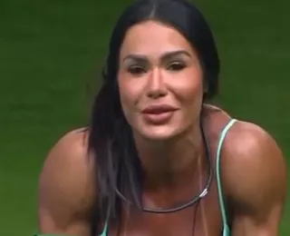 Gracyanne passa sufoco com comidas no BBB 25: "Não sei o que fazer"